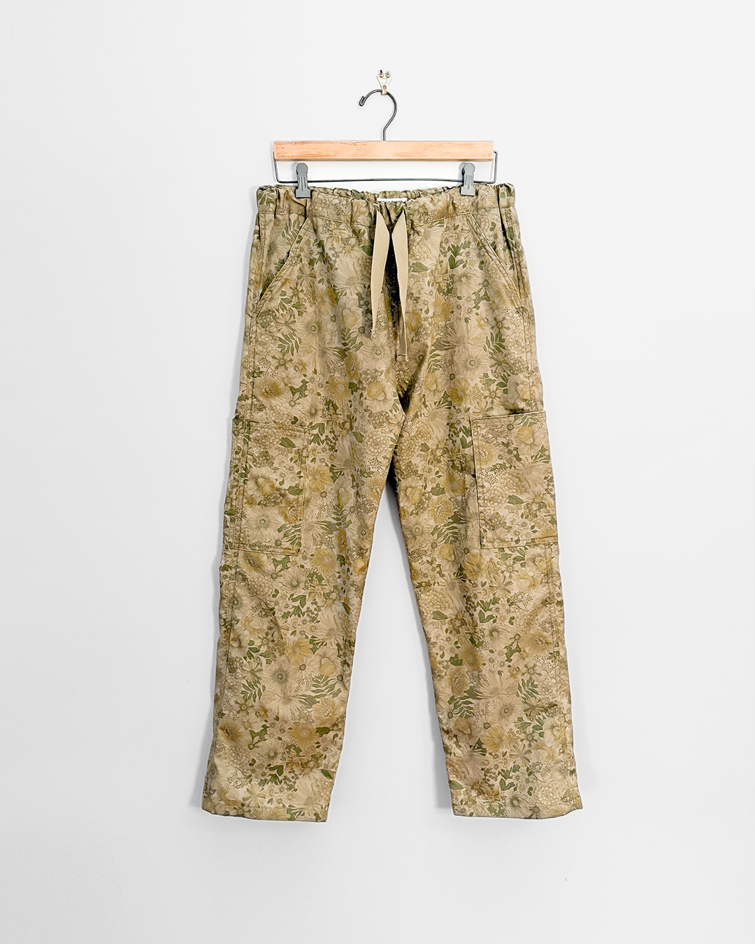 Easy Cargo Pant - Khaki Floral