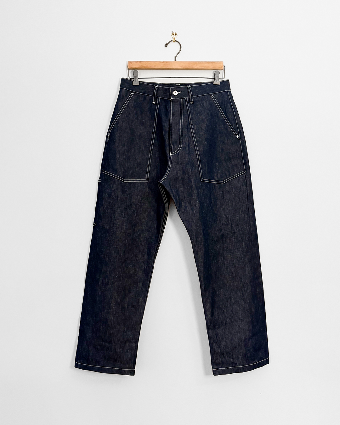 Fatigue Pant - Cotton / Linen Denim