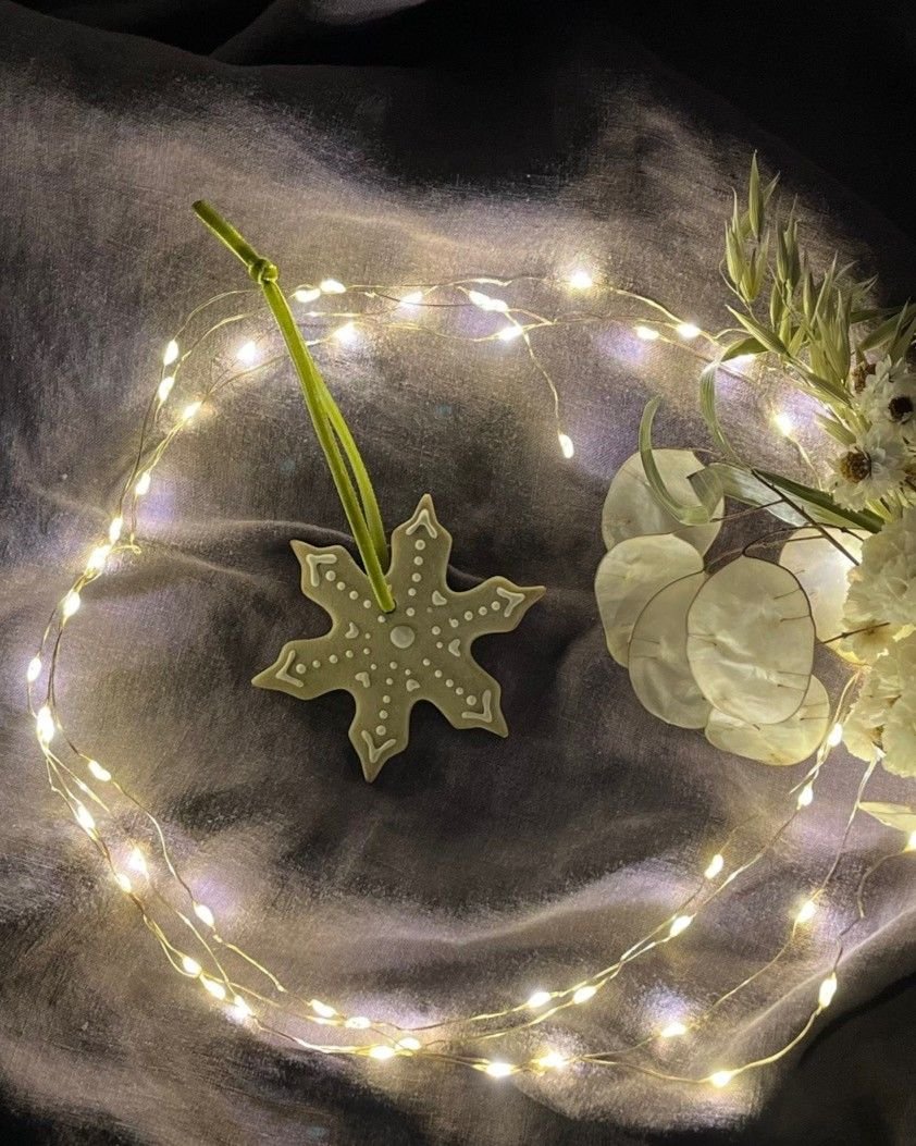 Ceramic Christmas Tree Decoration