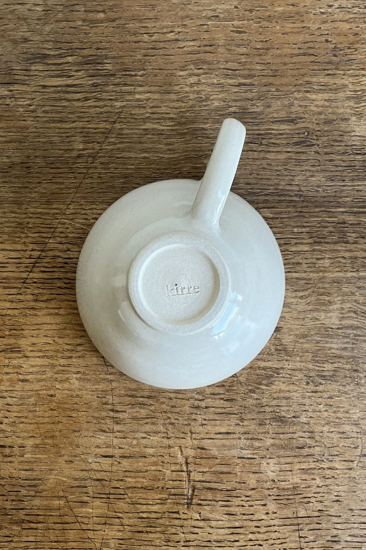 Handmade Stoneware Otter Cup.