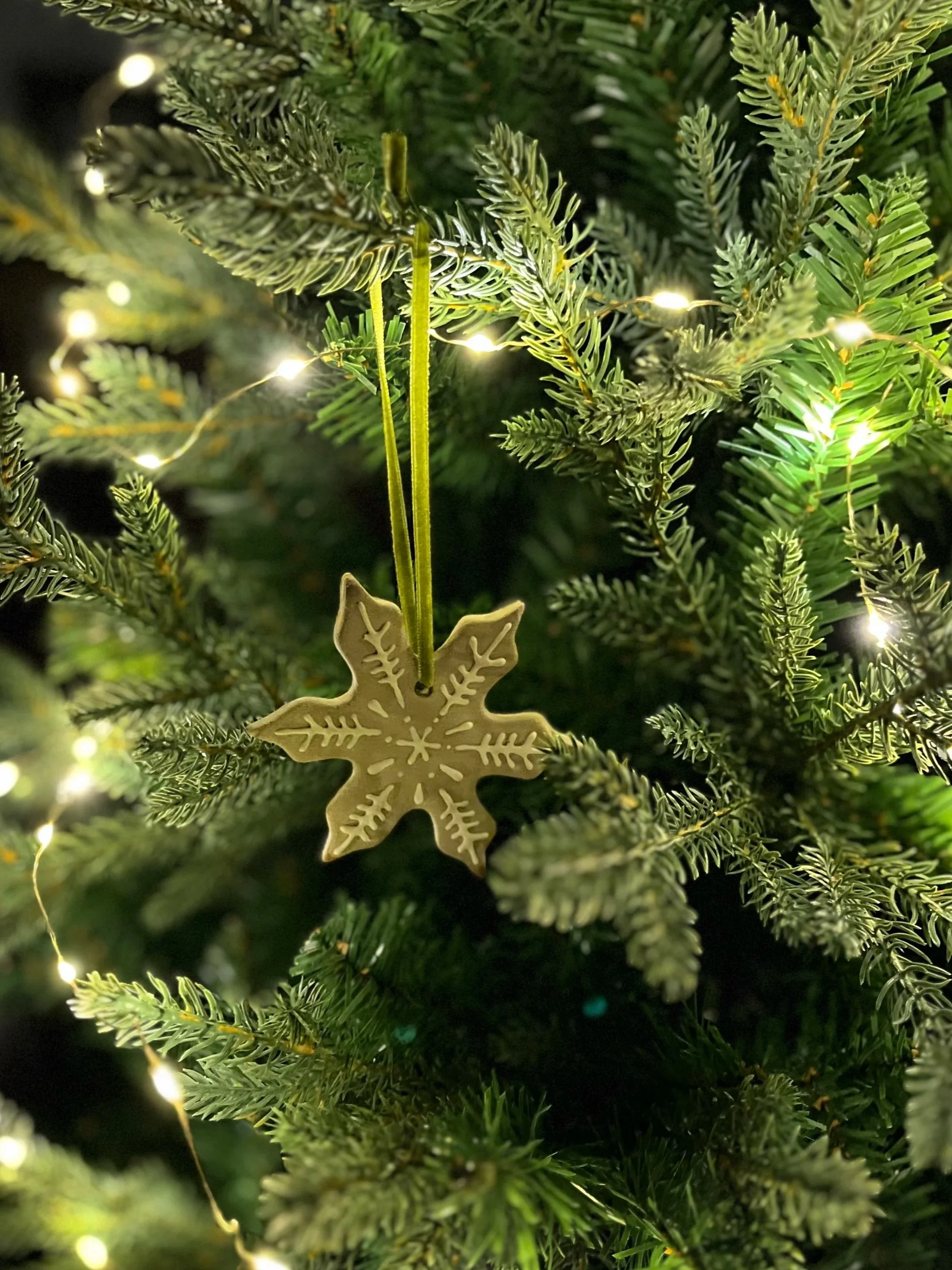 Ceramic Christmas Tree Decoration