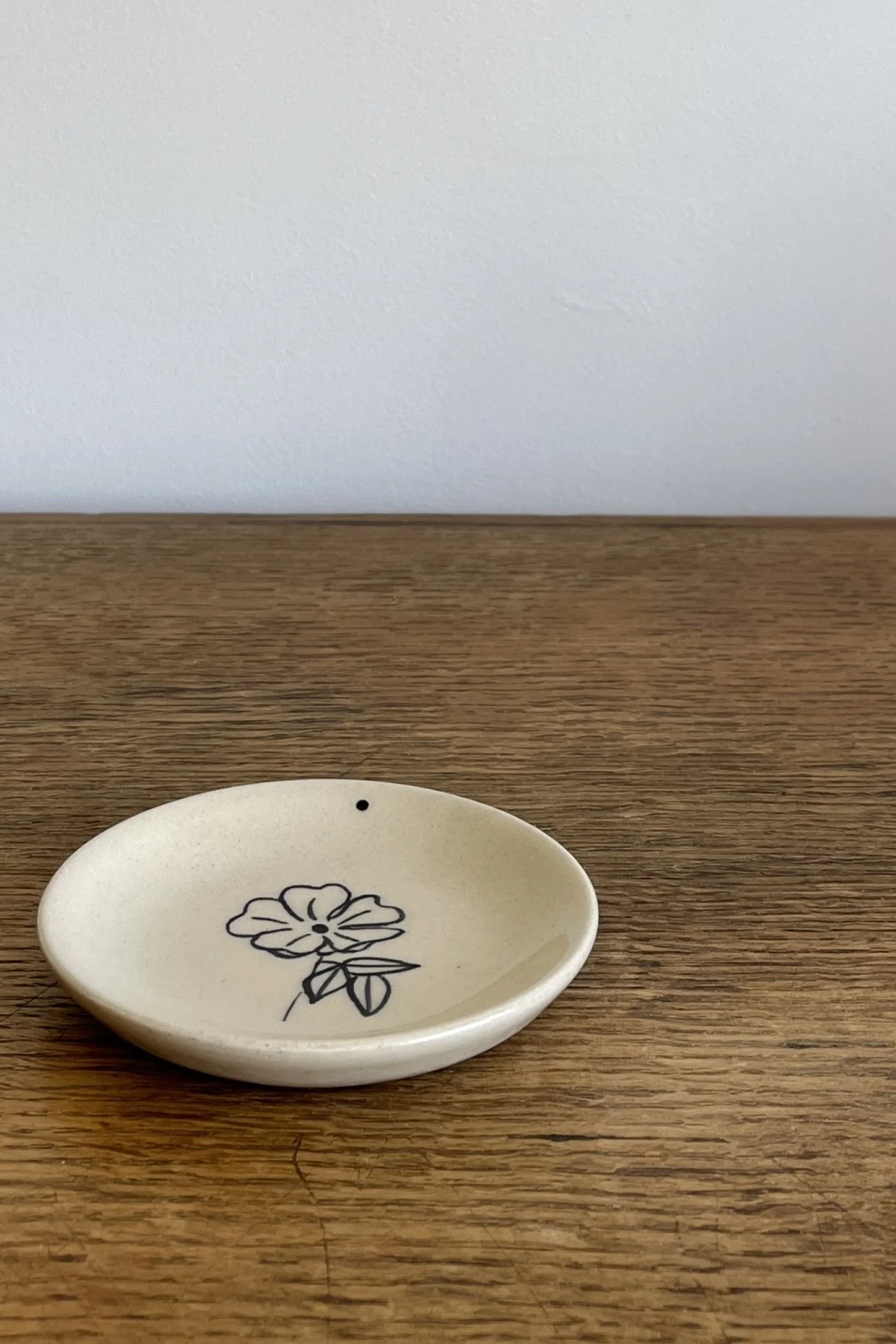 Handmade Wild Rose Trinket Dish