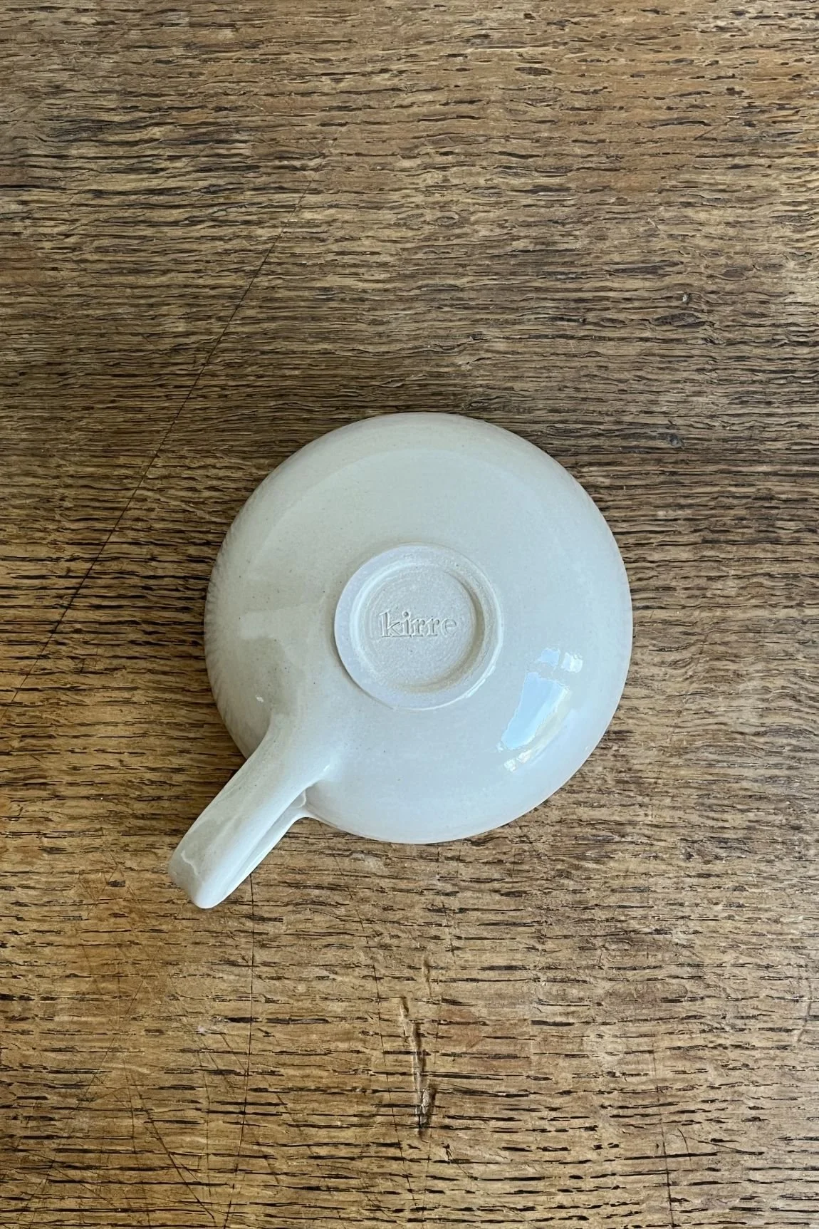 Handmade Stoneware Flower Cup.
