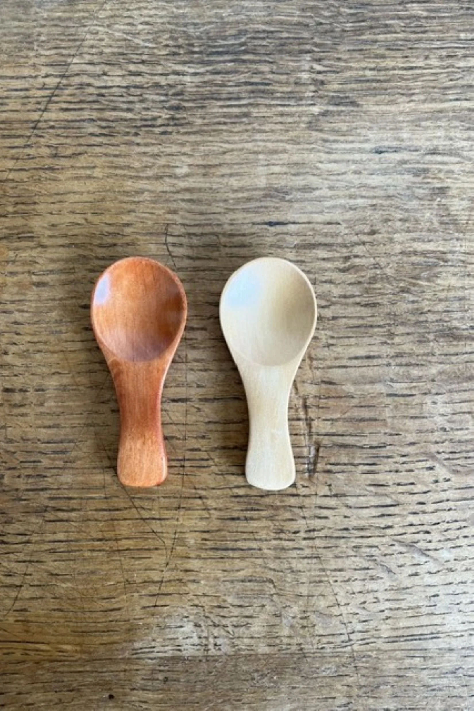 Wooden spoons.