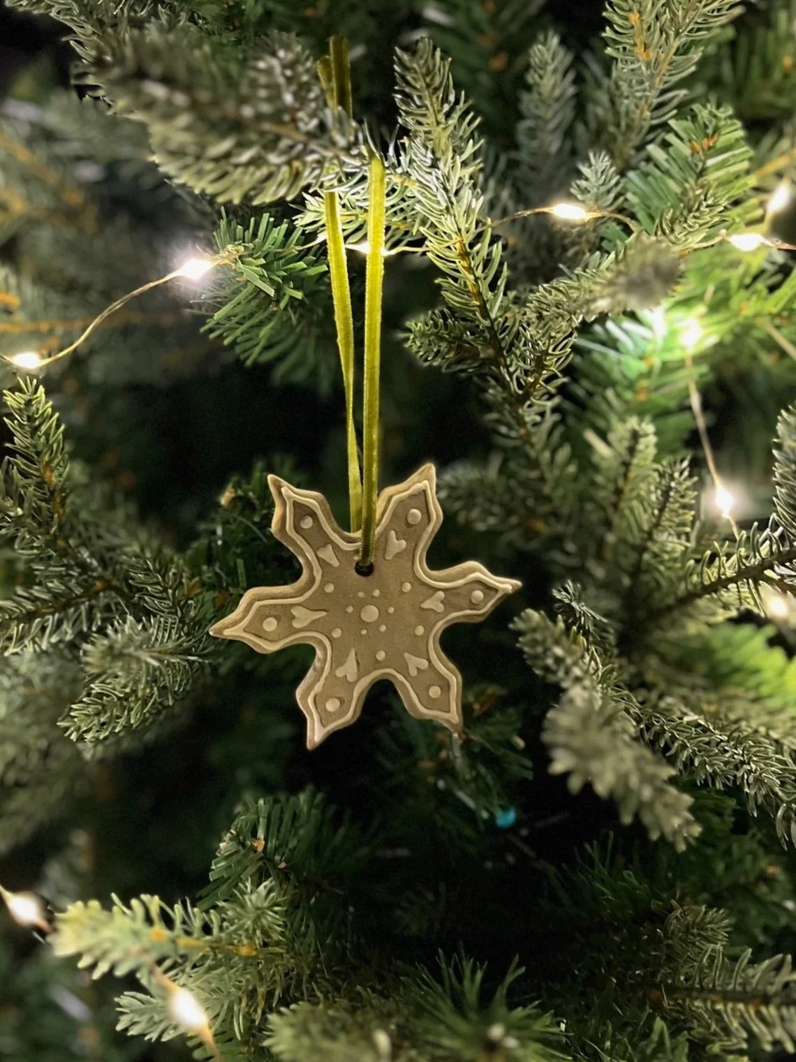 Ceramic Christmas Tree Decoration