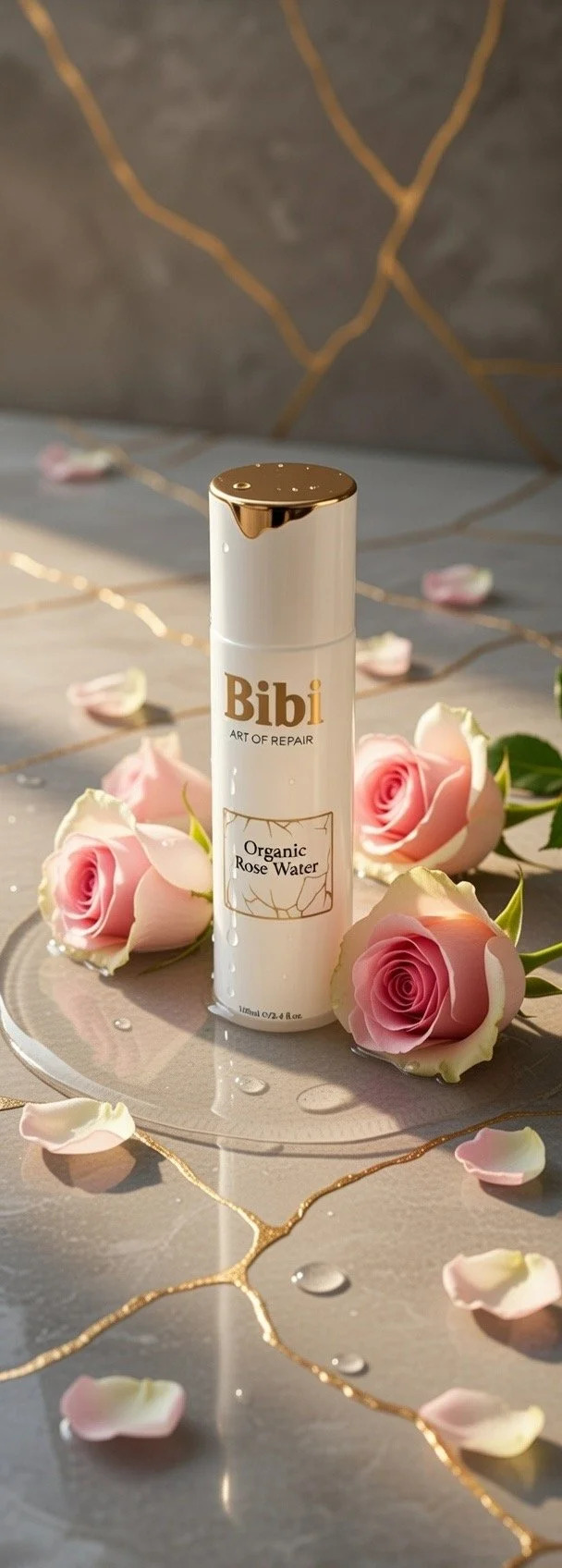 100% Pure Organic Rose Water