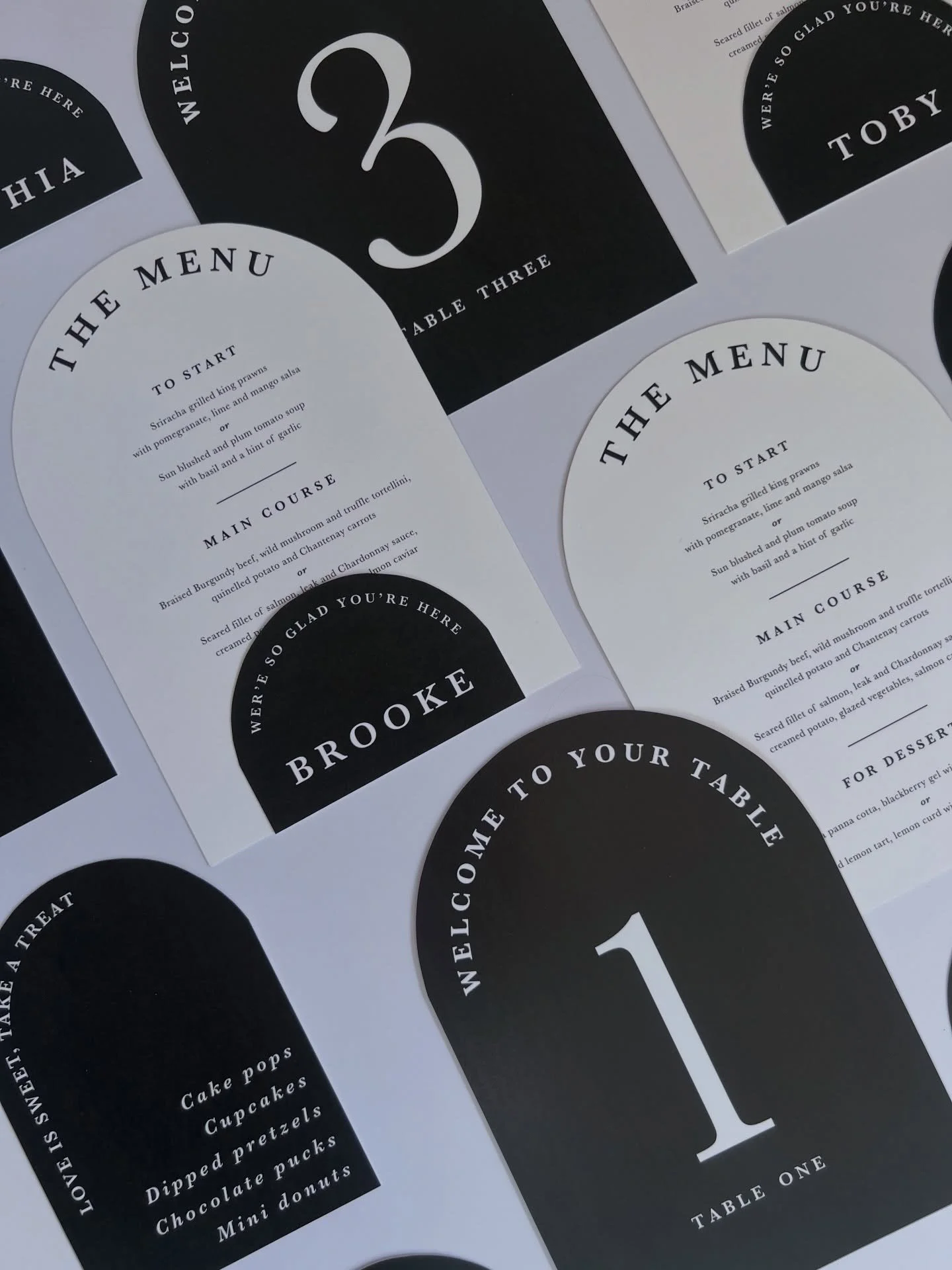 The timeless elegance of our Helen collection in monochrome never fails to impress. Fully customisable stationery from colour to paper choice, the addition of a special print finish or finishing touch.

Head over to the website for the full details, 
