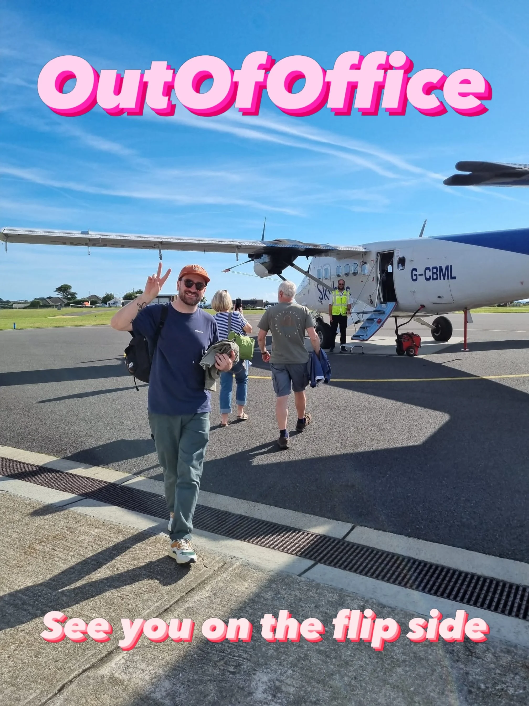 I&rsquo;m officially on holiday ✌️off to my all time favourite place in the whole world. Replies will be slow ✌️
