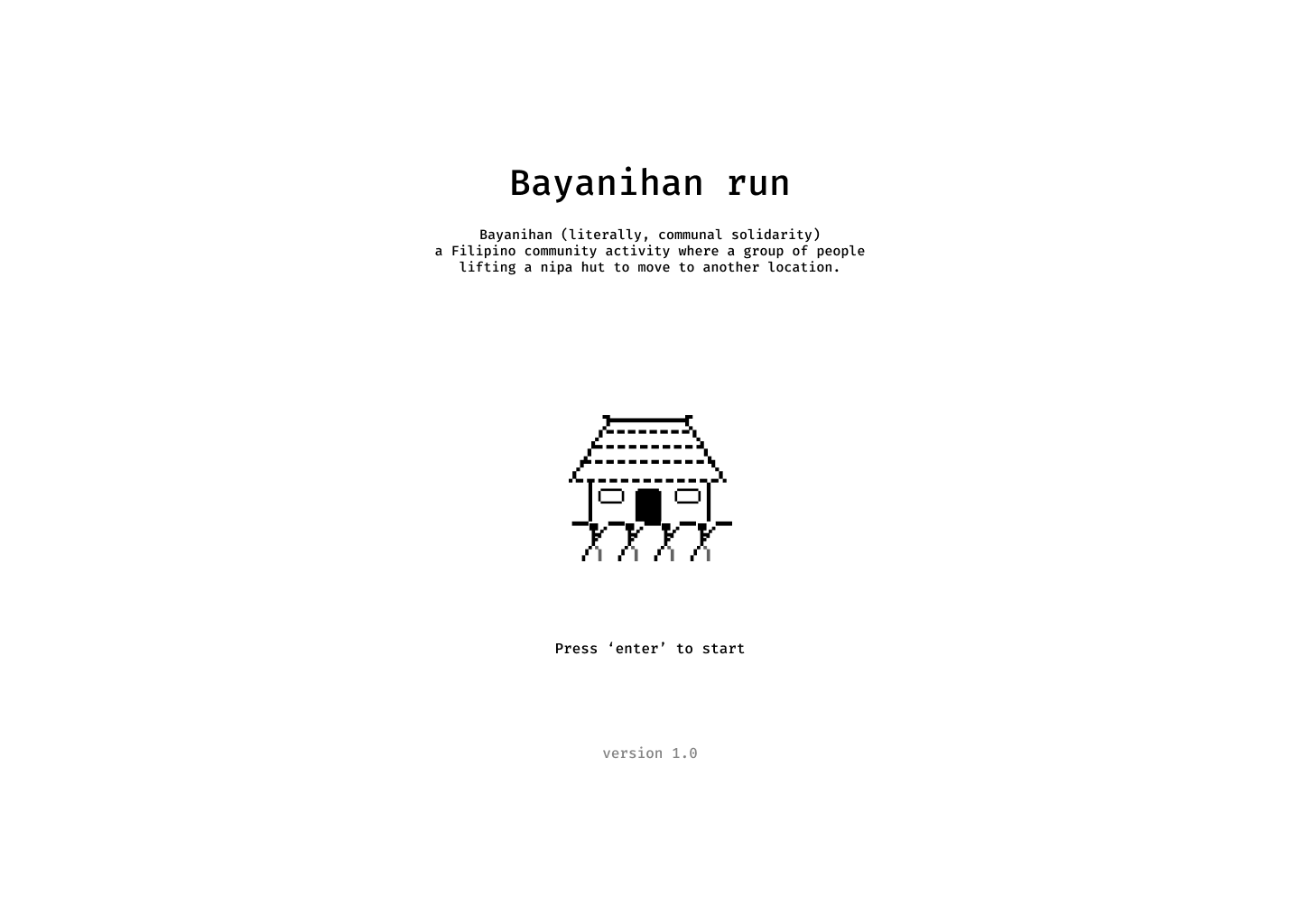 Bayanihan run