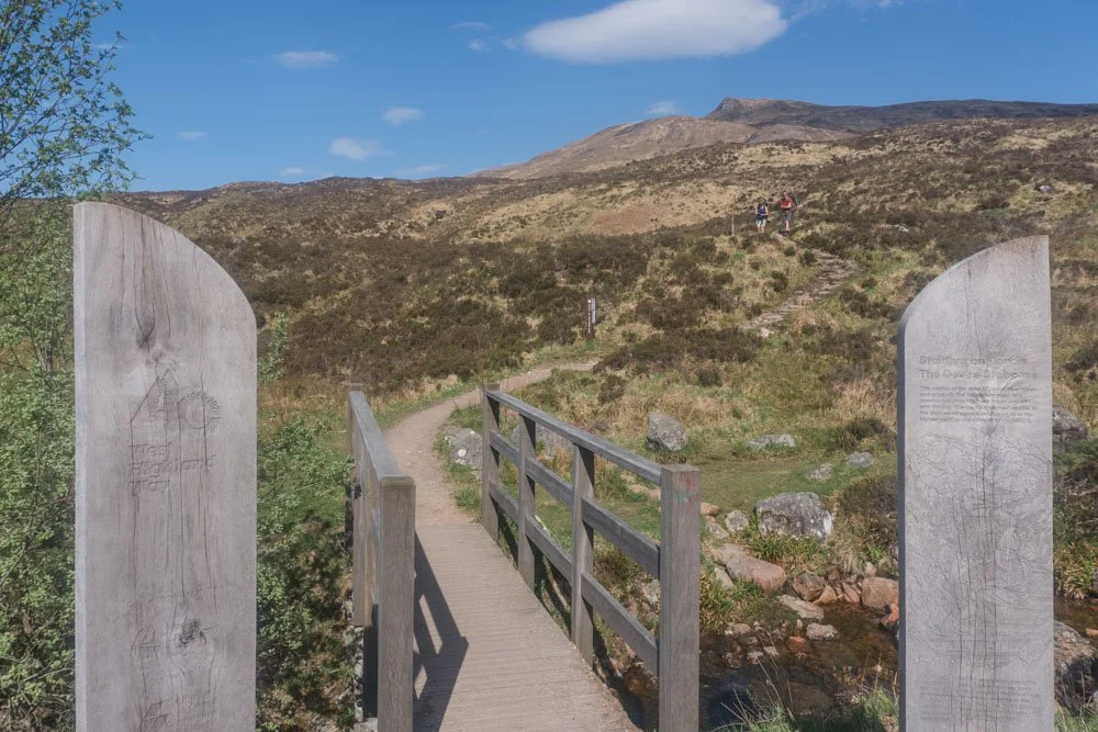 The Devil's Staircase on the West Highland Way