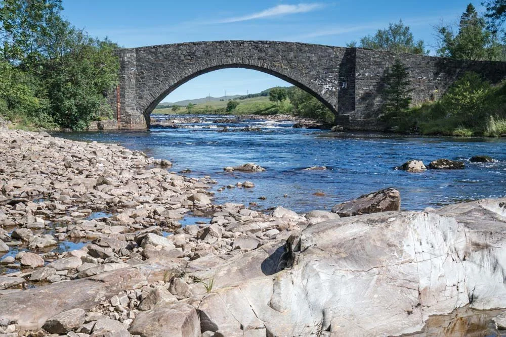 Bridge of Orchy on the West Highland Way
