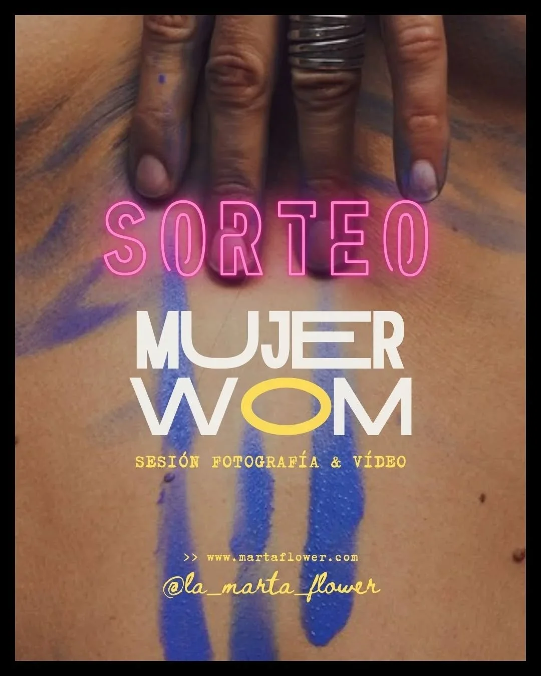 ○● SORTEO 8M ●○ Sesi&oacute;n Mujer 

&iexcl;&iexcl;Hola a todas!! No podr&iacute;a faltar para estas fechas tan especiales para nosotras, Mujeres, un sorteico de una sesi&oacute;n MUJER W●M para las que segu&iacute;s mi trabajo. Como sab&eacute;is, 