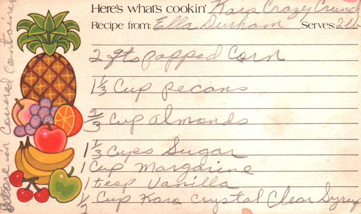 karo crazy crunch front