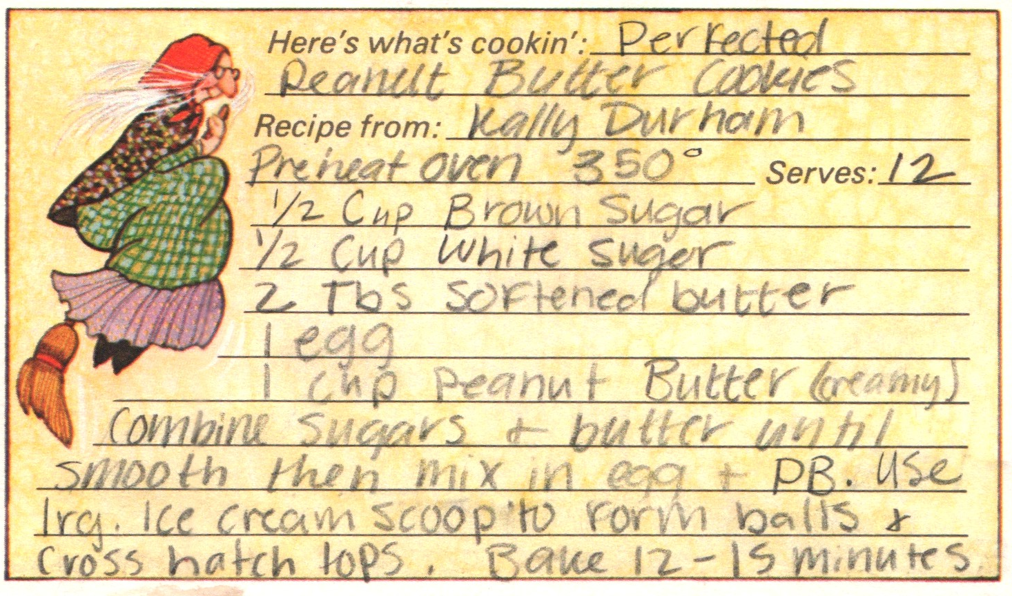 perfected peanut butter cookies (flourless)