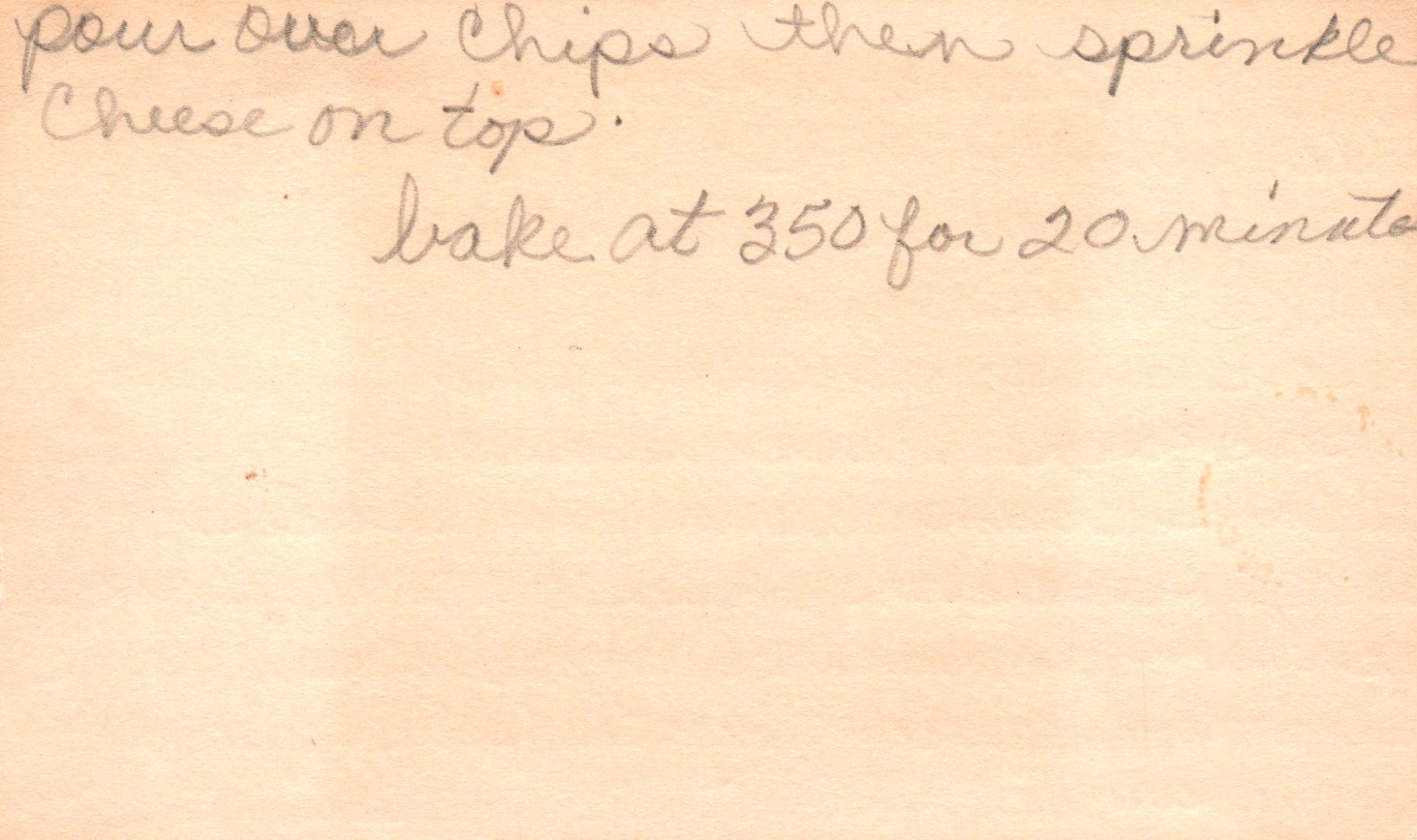 Mexican casserole back