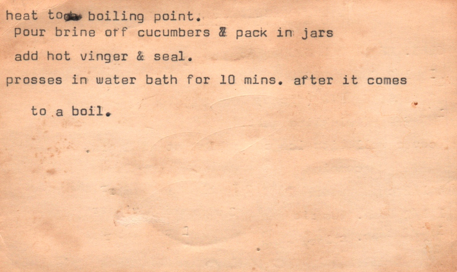 bread and butter pickles back