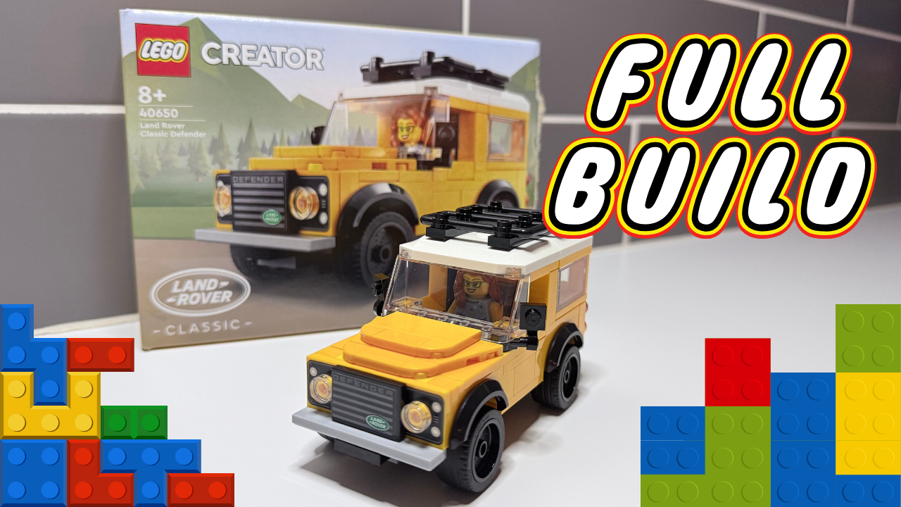 LEGO Creator Land Rover Classic Defender (40650) Small Set, Big Charm