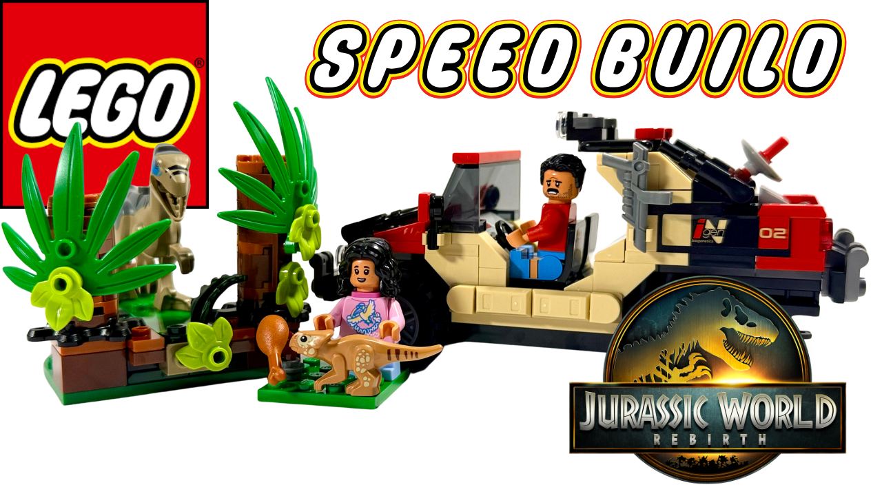 LEGO Jurassic World Raptor Off-Road Escape Review 