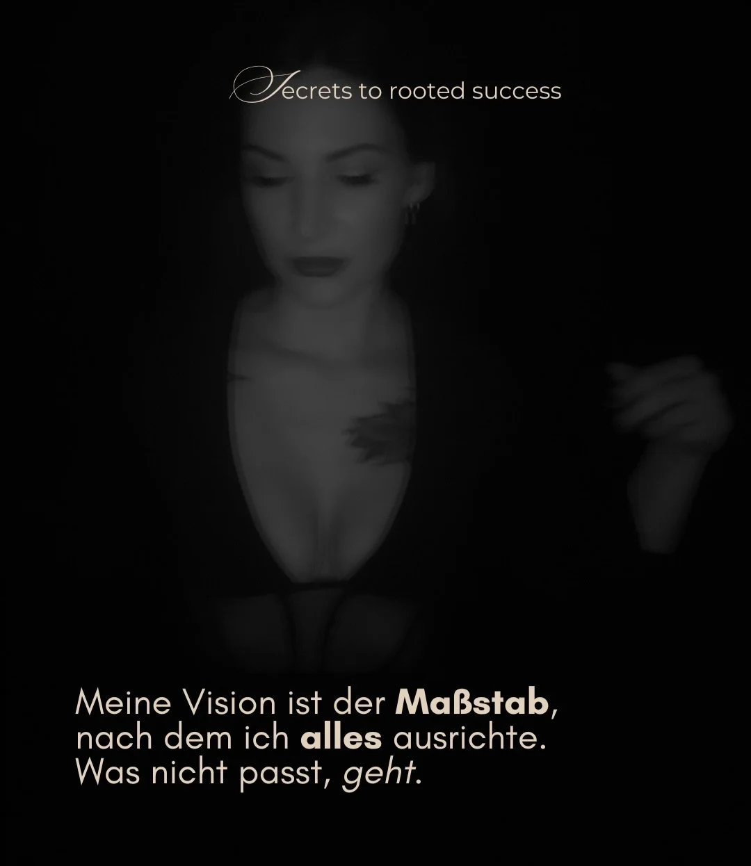 Success does not come from perfect conditions. It creates them.

Die meisten Menschen bauen ihr Business
um ihre aktuellen Umst&auml;nde herum.

Ich baue mein Leben und Business um meine Vision. Dadurch wird Vision zur Normalit&auml;t und gelebten Re