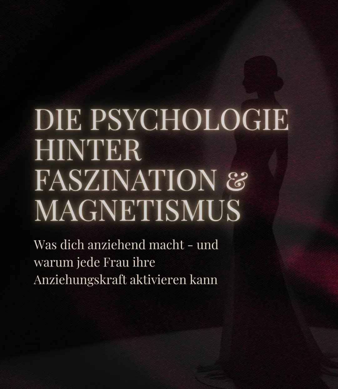 Magnetismus ist kein &bdquo;Pers&ouml;nlichkeitsmerkmal&ldquo;, das nur wenigen Menschen vorbehalten ist. Magnetismus ist vielmehr Zustand, in dem gewisse Eigenschaften von dir alle anderen &uuml;berdecken k&ouml;nnen und den du einnehmen kannst. Ich