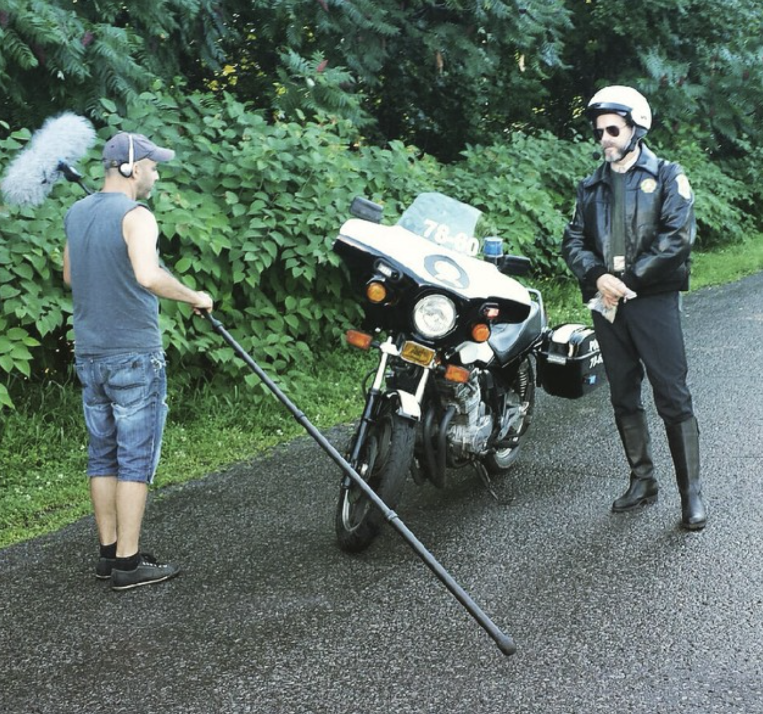 Daniel Parent moto policier