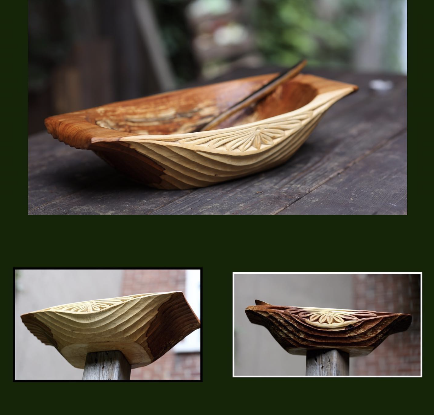 Sculpture bois Daniel Parent