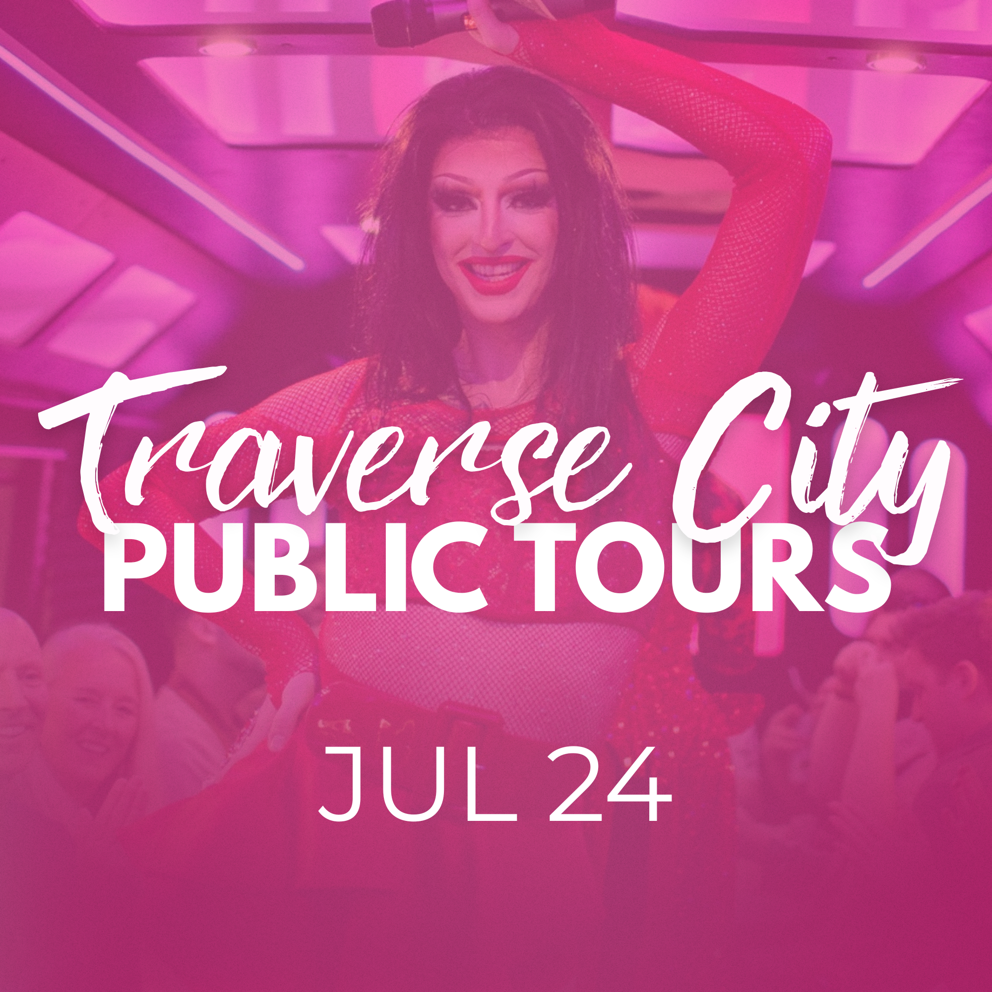 Michigan Drag Bus Public Tours in Traverse City, Michigan