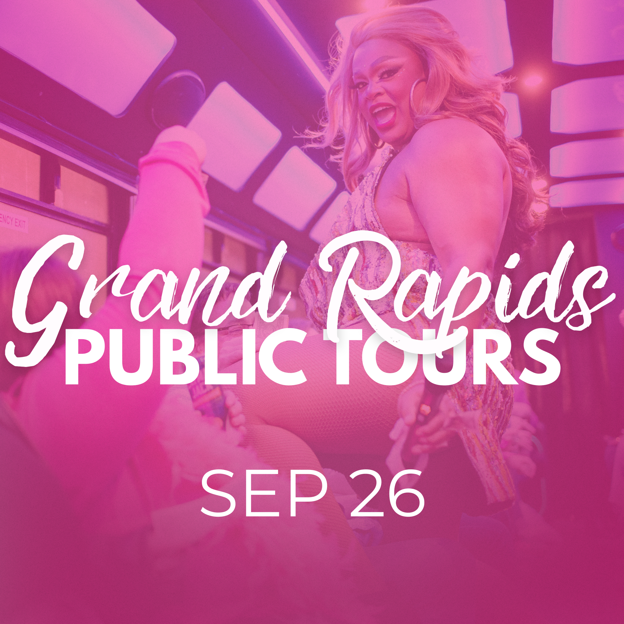 Michigan Drag Bus Public Tours in Grand Rapids, Michigan
