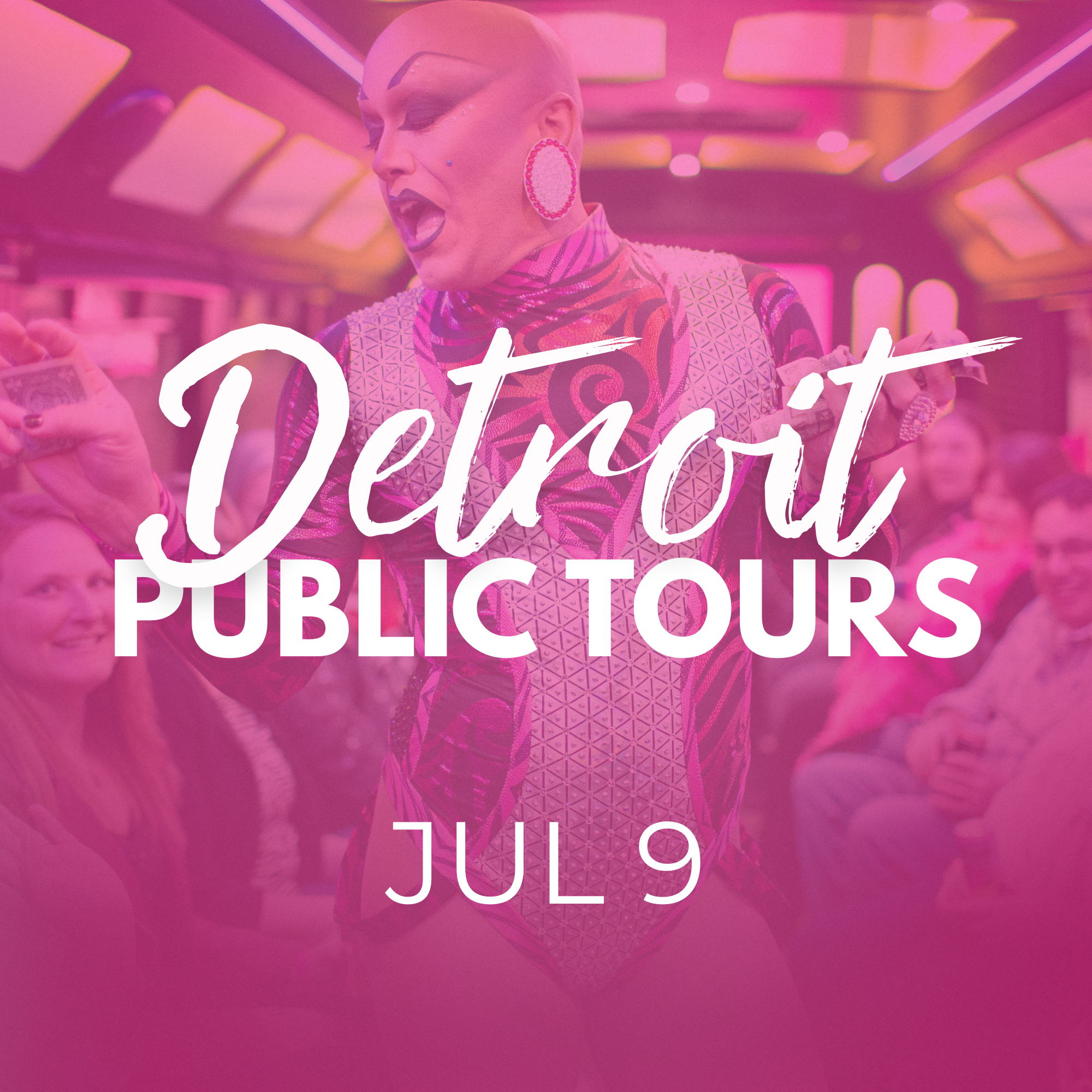 Michigan Drag Bus Public Tours in Detroit, Michigan