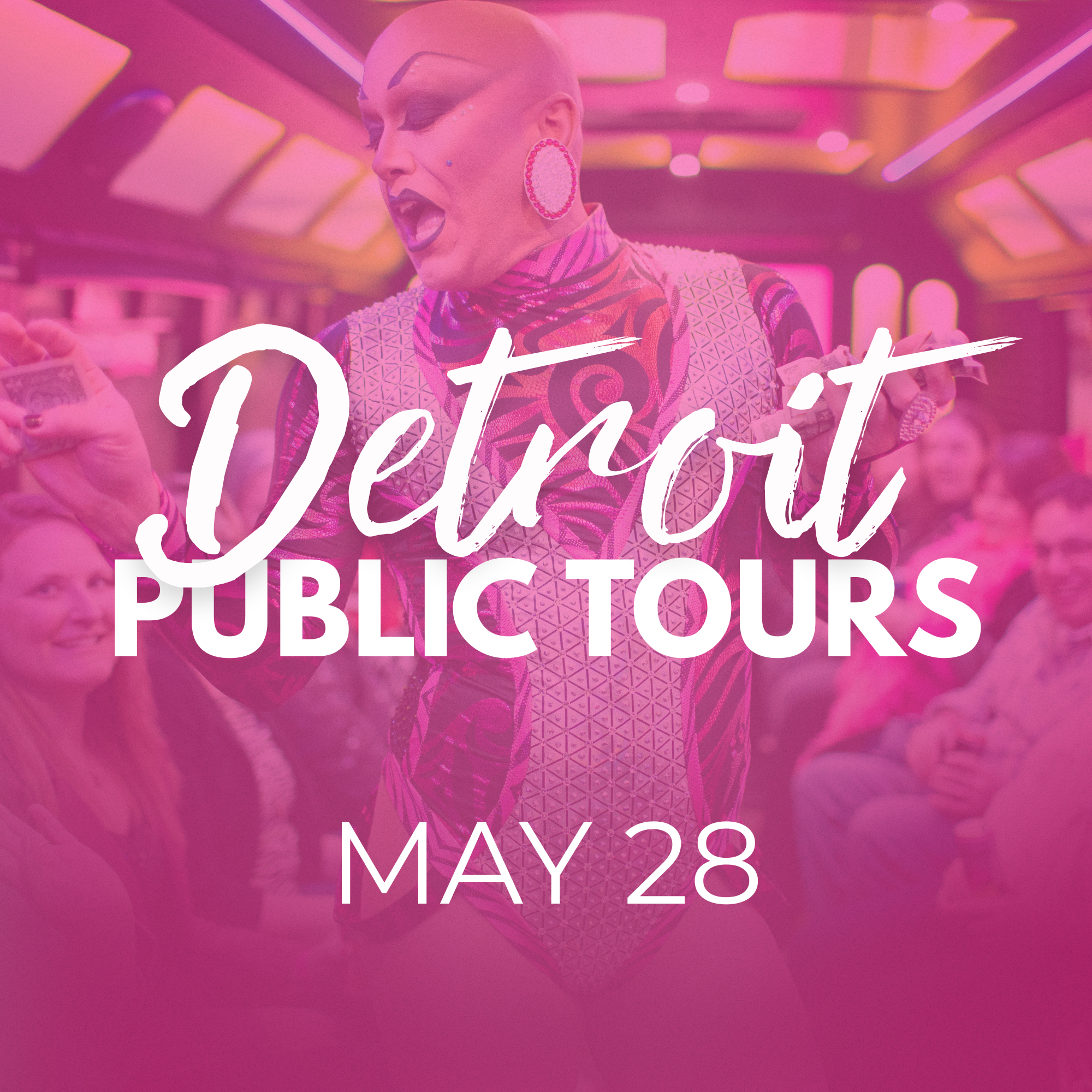 Michigan Drag Bus Public Tours in Detroit, Michigan