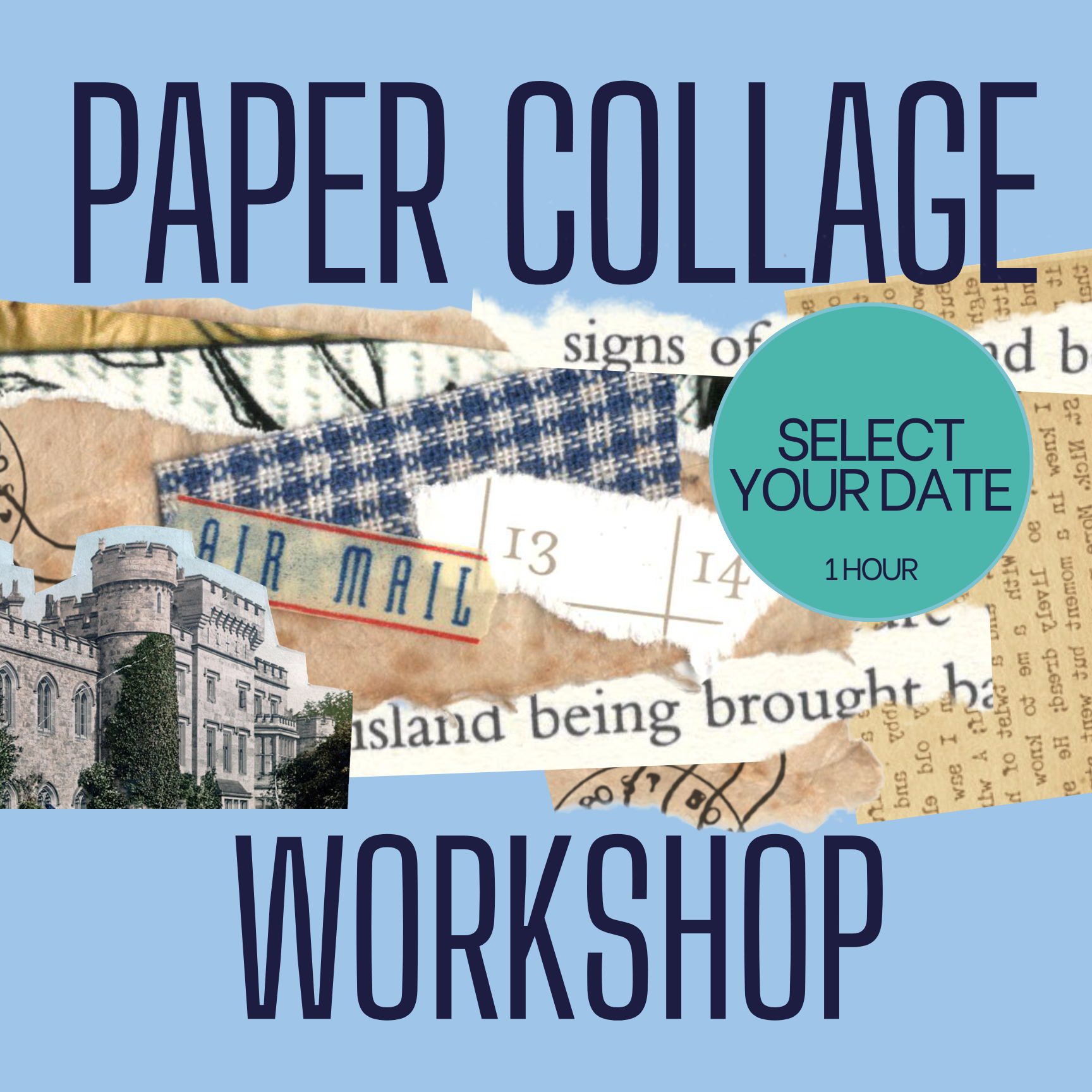 Private Paper Collage Workshop (In Person)