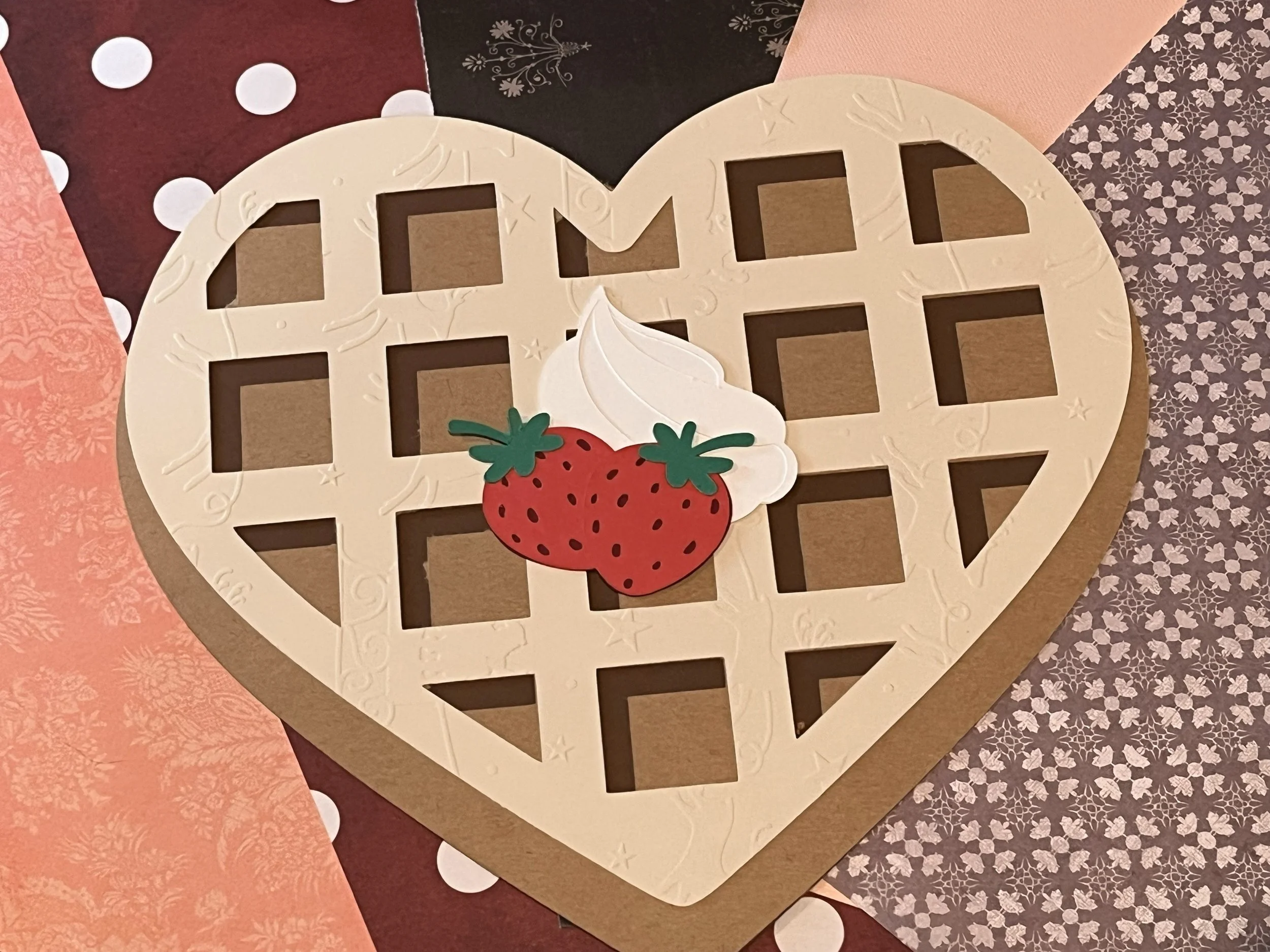 Paper Waffle Heart Kit