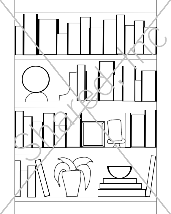 Kinusaiga Bookshelf Design File