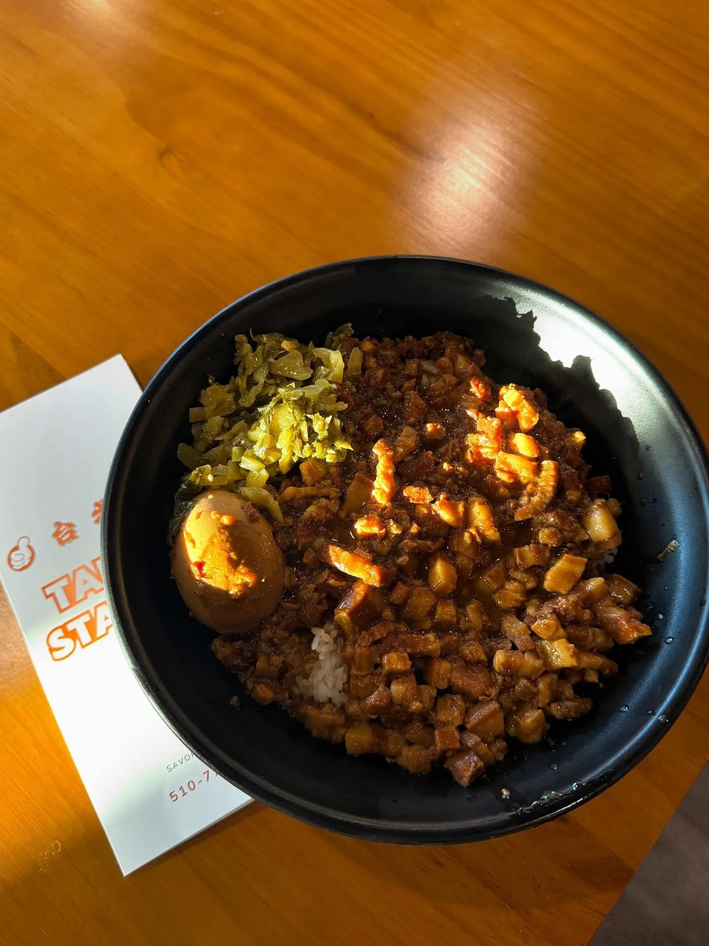 星期五就是要一碗熱騰騰的滷肉饭 🍚✨
Nothing beats a warm bowl of Braised Pork Rice on a Friday.&rdquo;

#fridaynights #Taipeistation#dinnerdate #sanjose #bayarea #fremont #fremontfood #enjoyfoodenjoylife #comfortfoods