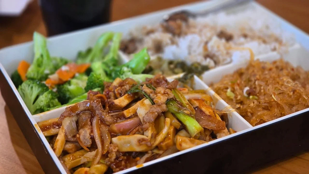 筍尖香乾肉絲飯