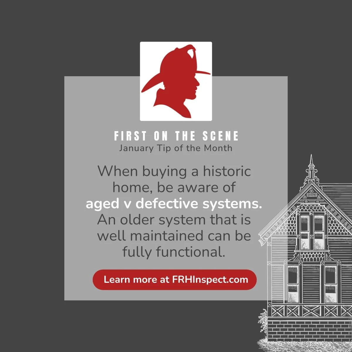 If you or your clients are swooning over historic homes (Georgetown Square anyone!?), keep in mind that systems can be aged but functional. Ask your grandparents, old doesn't mean defective! 😂 #austinrealestate #georgetowntx #homeinspection #vintage