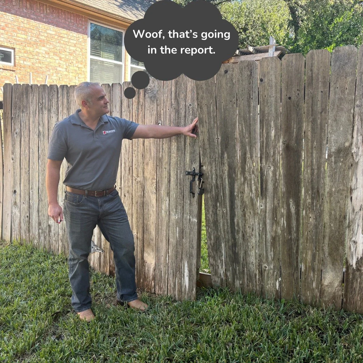 What an inspector thinks v what your dog thinks, broken fence edition.
Don't trust your dog's instinct; hire an inspector for your new home purchase. #dogsofinstagram #doglover #realestate #austinrealestate #austinhomes #homeinspection #homeinspector
