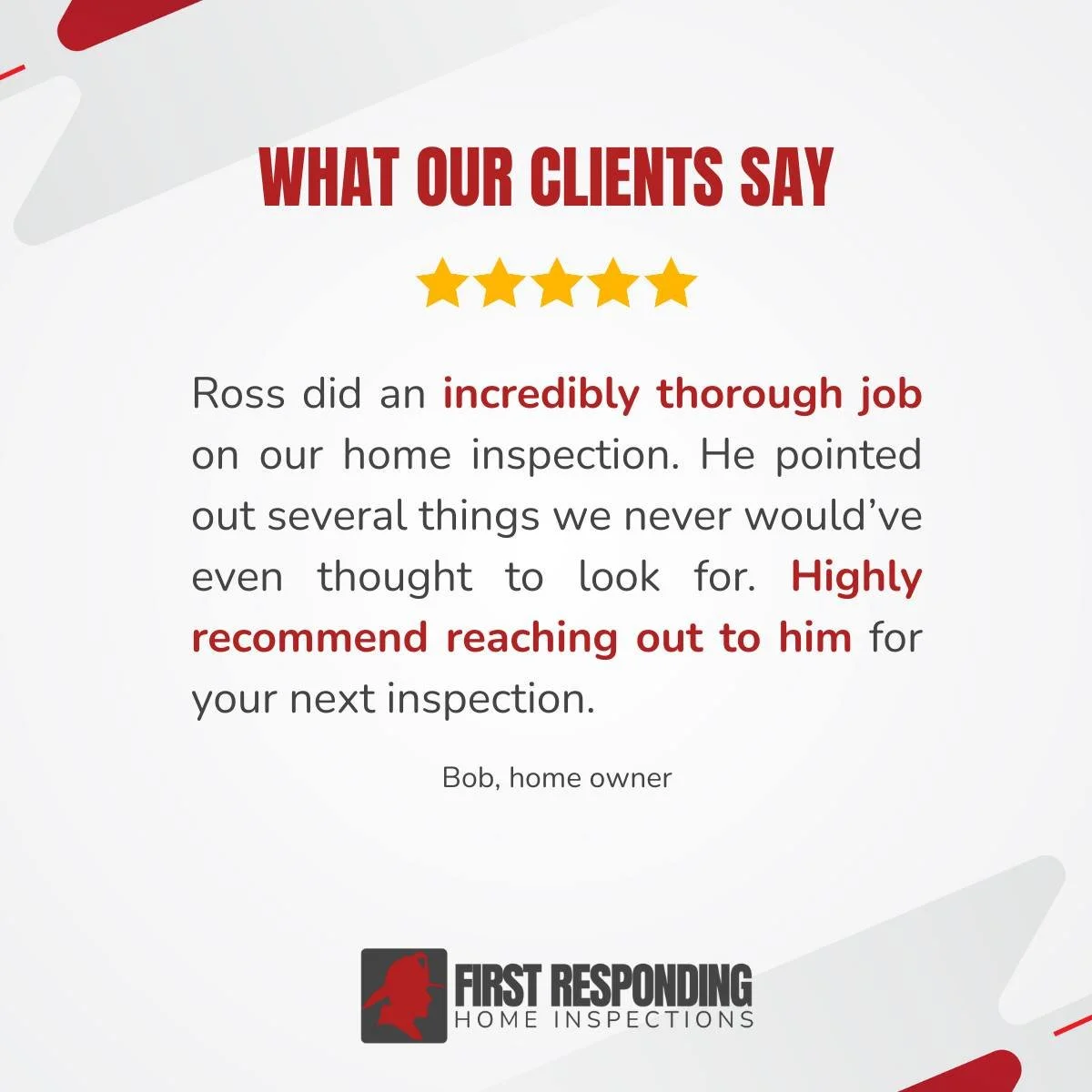 Bob needed an 11-month warranty for his beautiful #Georgetown home and had me out to do it. While out there I found a water line issue that he was able to have fixed under the builder's warranty. Appreciate his kind words and glad he could get that s