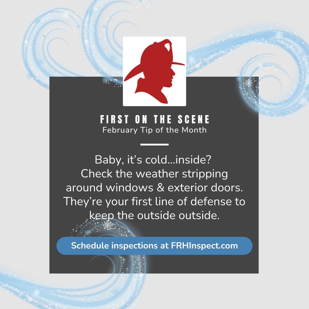 If you're shivering inside this morning 🥶, you may want to check your weather stripping. Thankfully the weather warms up this week but the nights will still be chilly and you don't want that working against your heater. 🏠 #HomeImprovementTips #home