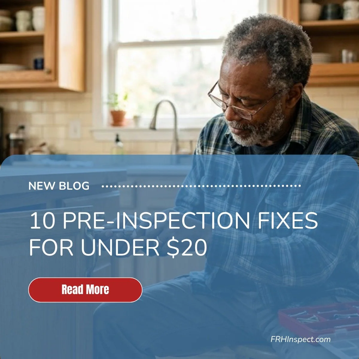 A long inspection report can overwhelm a buyer, slow down a sale or worst of all, kill a sale immediately. Before listing your home, do these 10 cheap fixes to help make the report short and sweet. (link in bio)