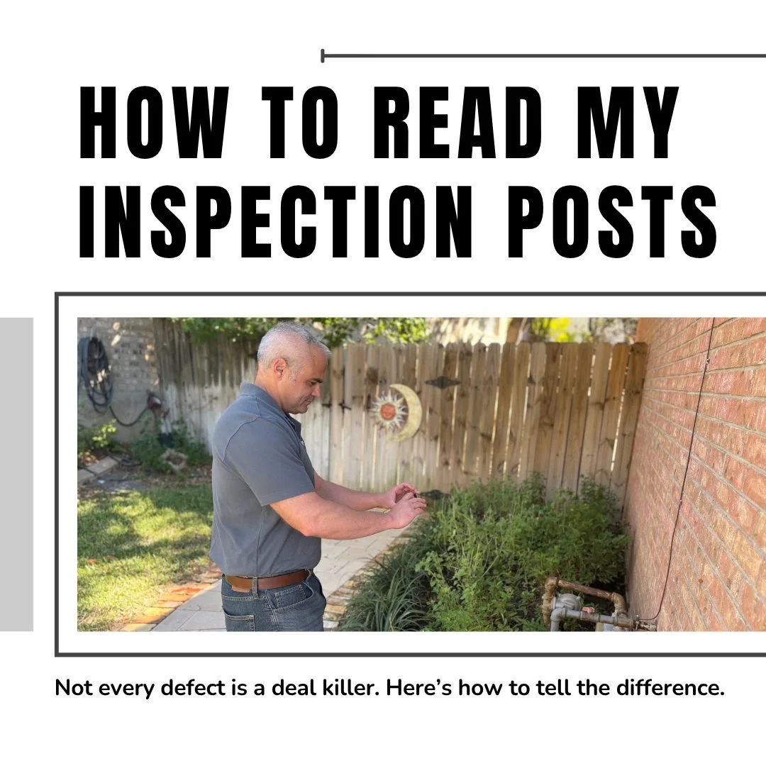 In the fire service, we triage to decide what needs immediate attention and what can wait. 🚒

I brought that same mindset to home inspections. My goal isn't to scare you out of a house&mdash;it's to give you the intel you need to make a smart move.
