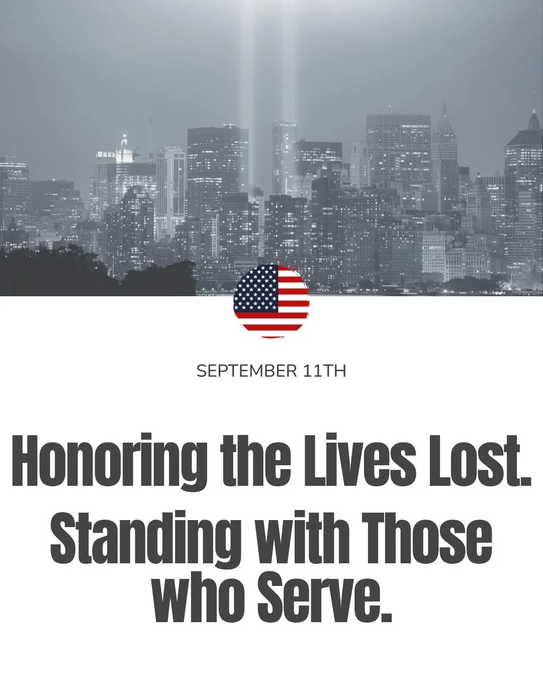 It's hard to believe it has been 25 years when the day is so vivid in our minds. Today we pause to honor the lives lost on that morning and to appreciate the first responders who served. To both, thank you for your sacrifice. From the land of the fre