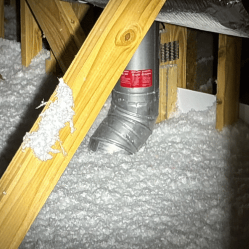 Attic Fire Hazard