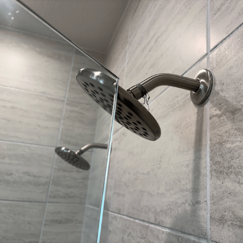new construction shower defect