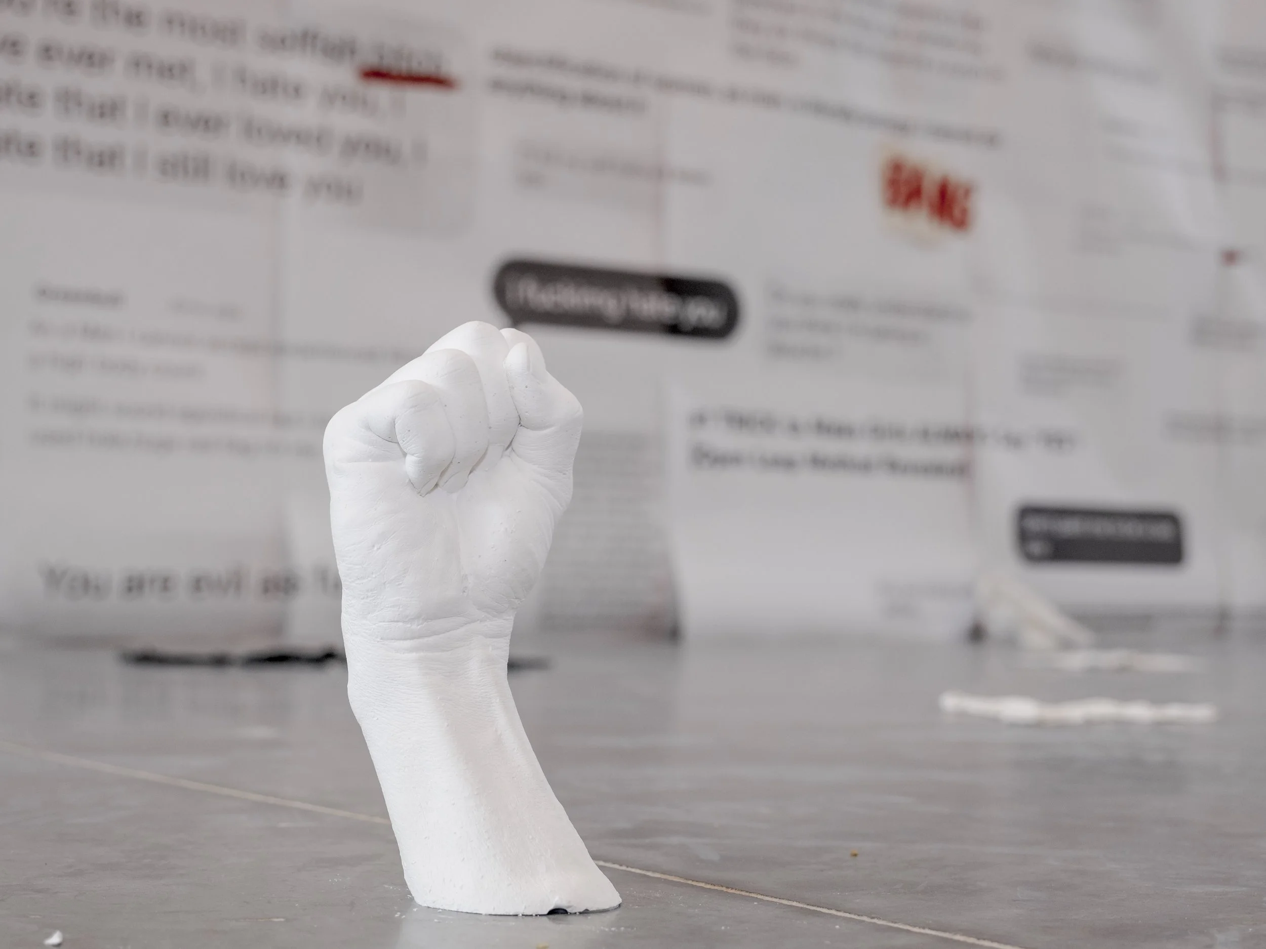 Detail - Plaster and Paper 