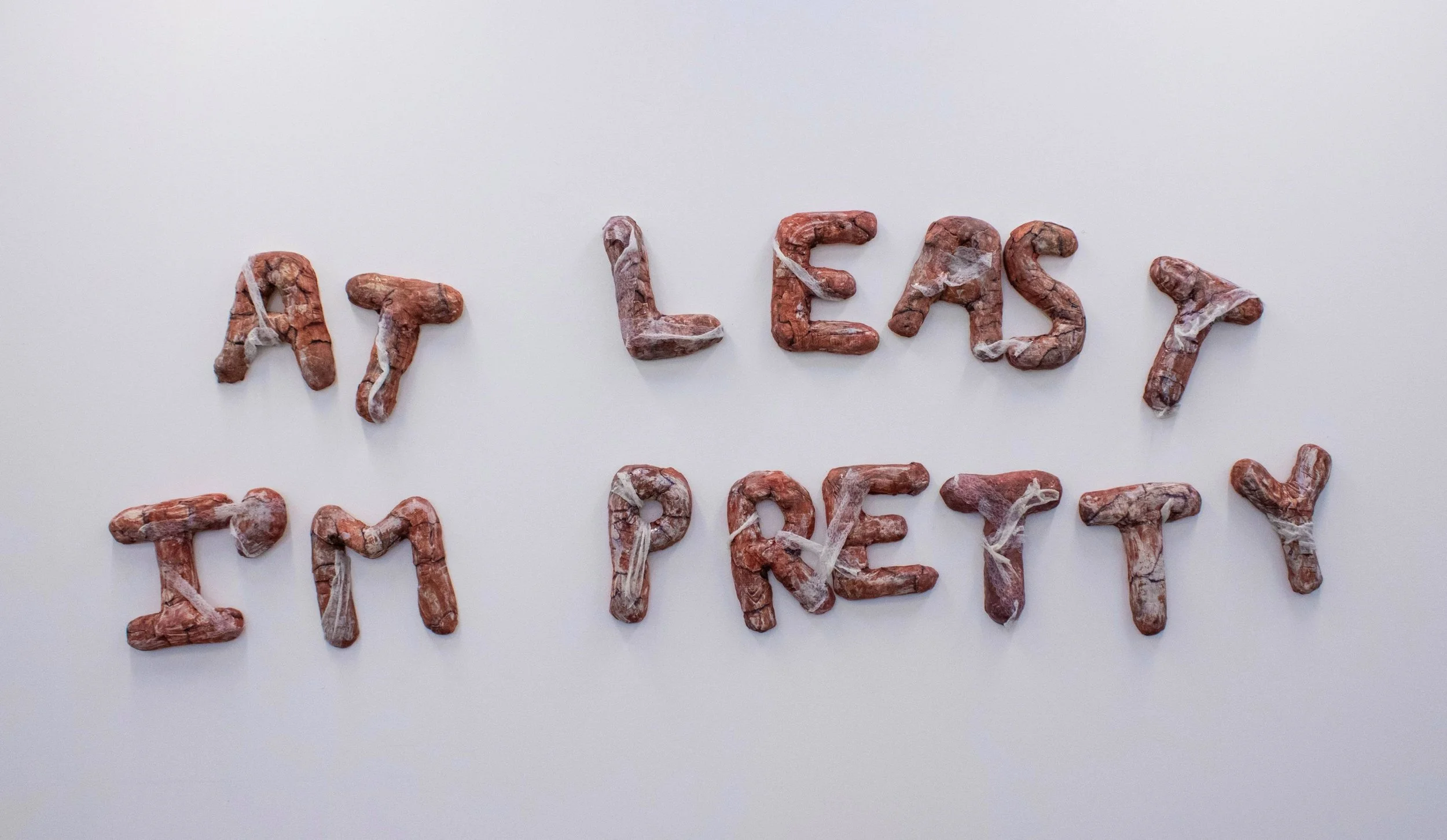 At Least I'm Pretty - Stoneware, Lace - 2025