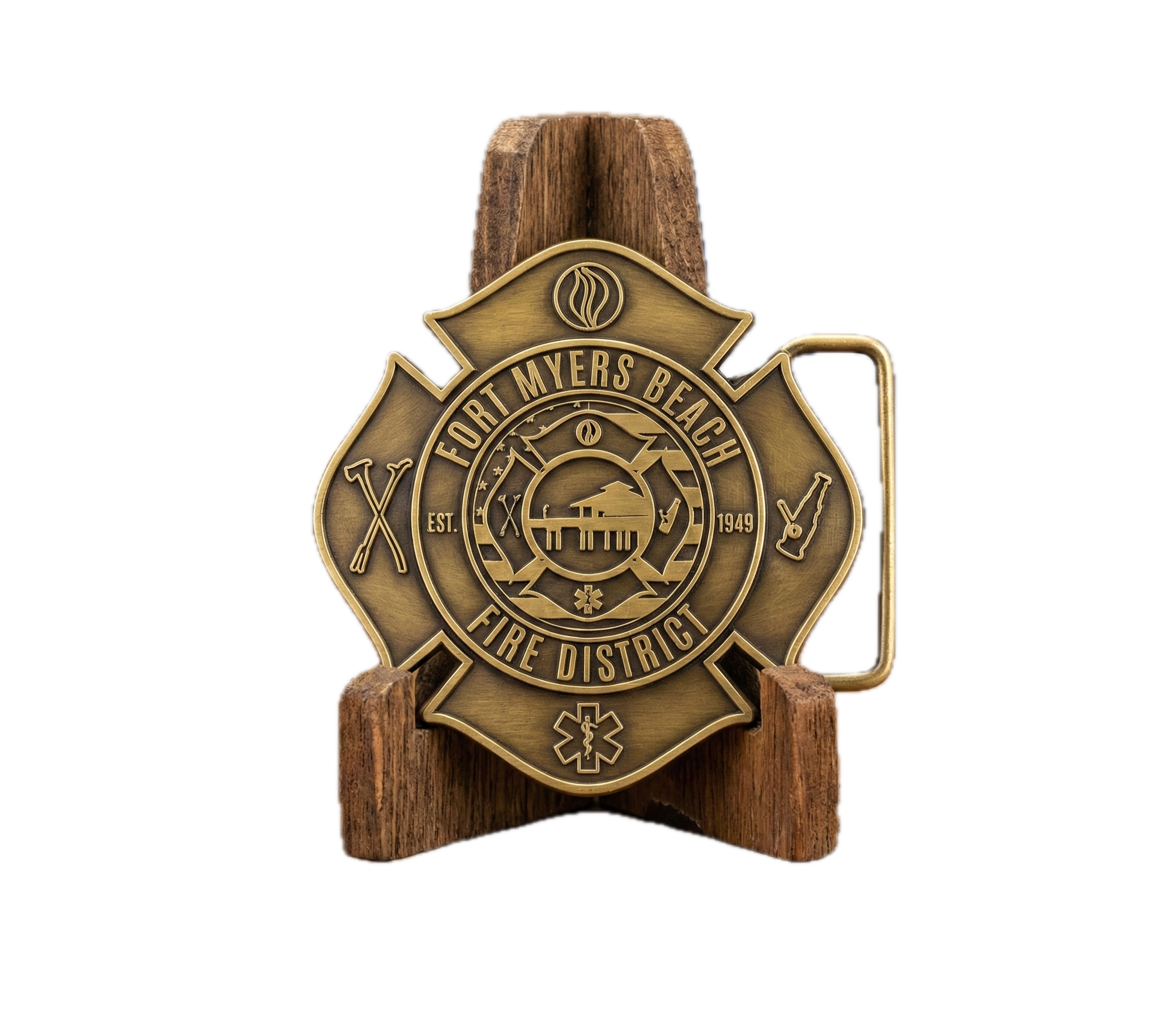 FMB Firefighters Belt Buckle