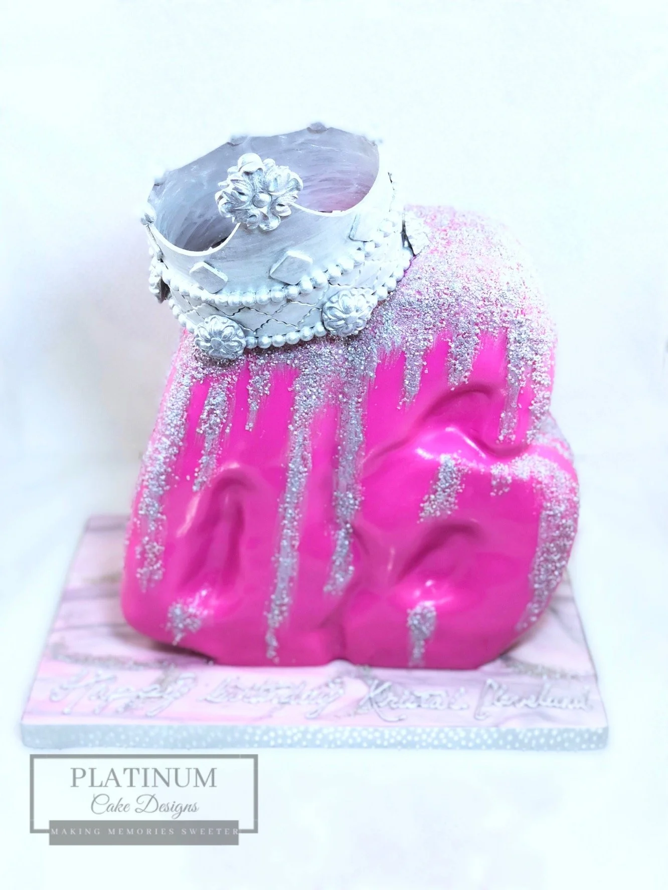 Queen 46 Birthday Cake_Crown_Closeup.JPG