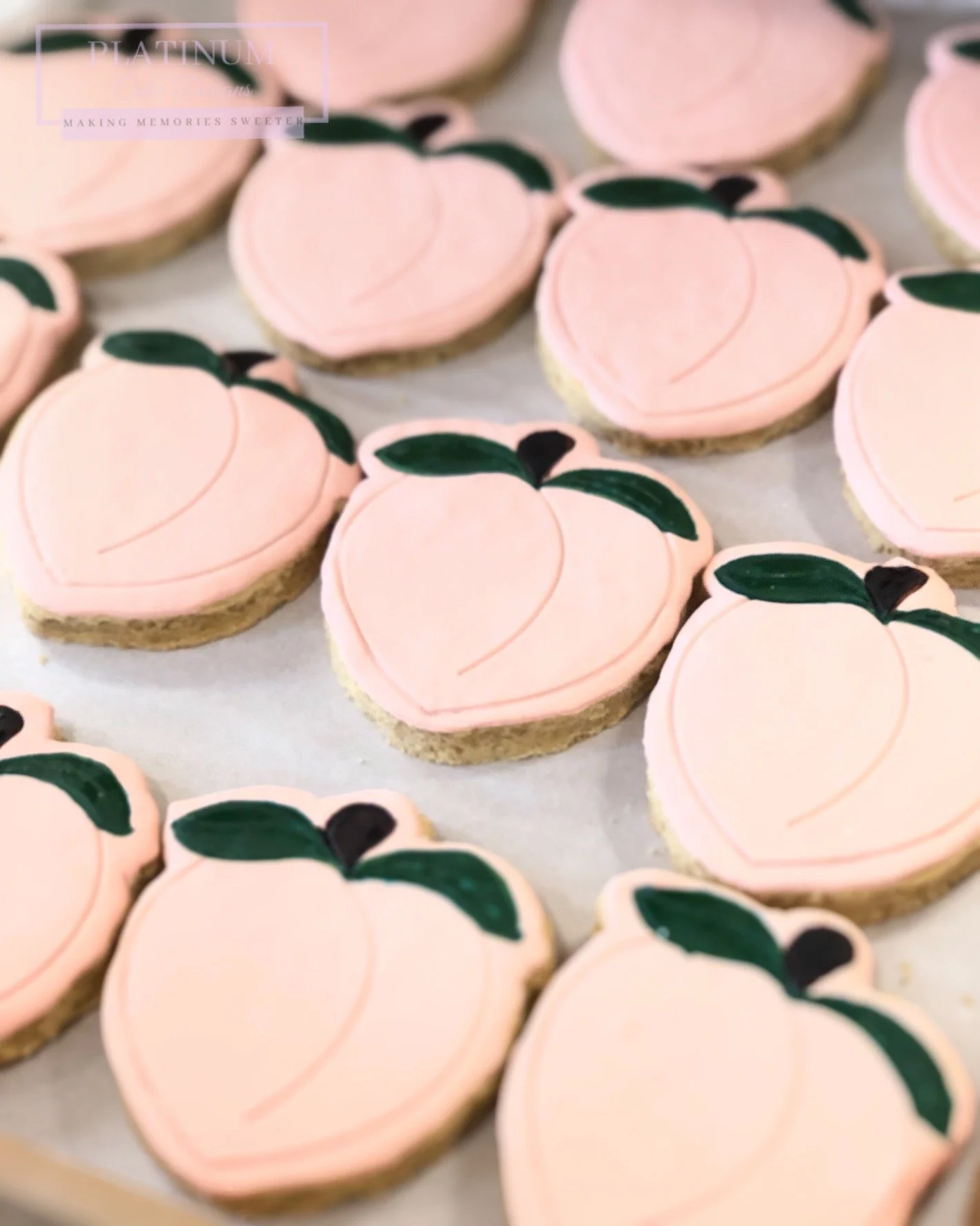 Family Reunion peach-shaped sugar cookie set.jpg