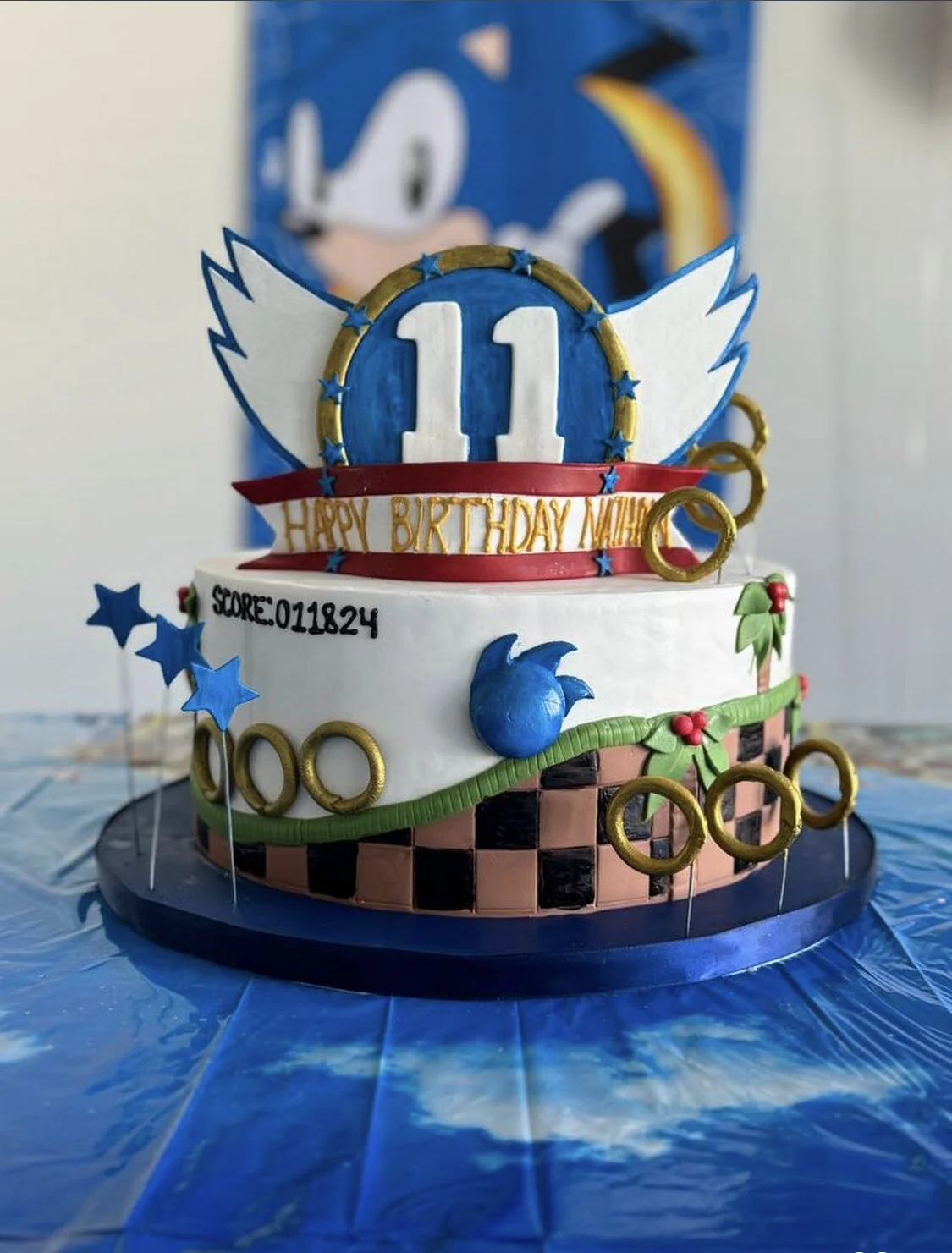 Sonic the Hedgehog 11th Birthday Cake.jpg